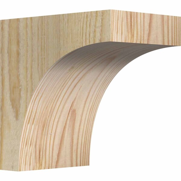 Ekena Millwork Huntington Rough Sawn Corbel, Douglas Fir, 4"W x 6"D x 6"H COR04X06X06HUN00RDF - main